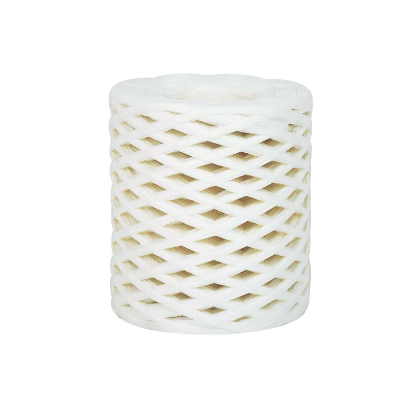 200m/Roll Hand-knitted Lafite Raffia Straw Paper Cord Ribbon For Wedding Birthday Party Packaging Box Craft Twine Belt Rope: B09