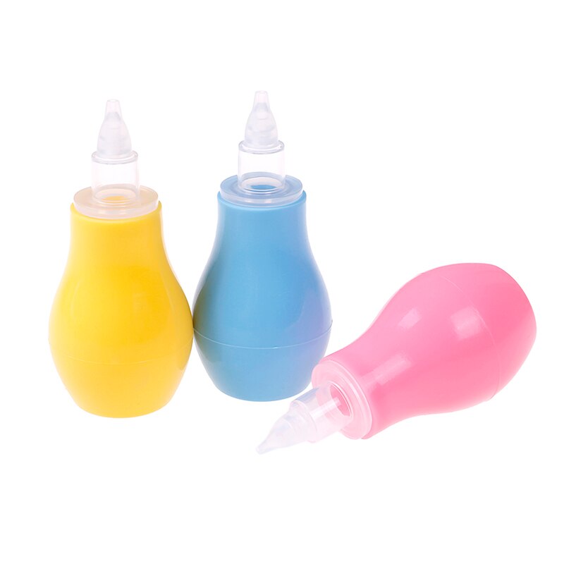 Silicone Newborn Baby Children Nose Aspirator Toddler Nose Cleaner Infant Snot Vacuum Sucker Soft Tip Cleaner Baby Care Products