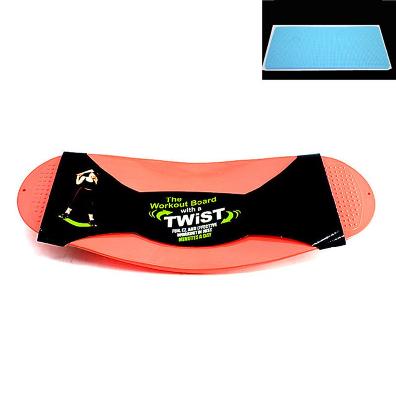 ABS Twisting Gym Fitness Balance Board Workout Thigh Yoga Training Board Non Slip Exercise Abdominal Women Twist Prancha Fitness: Orange