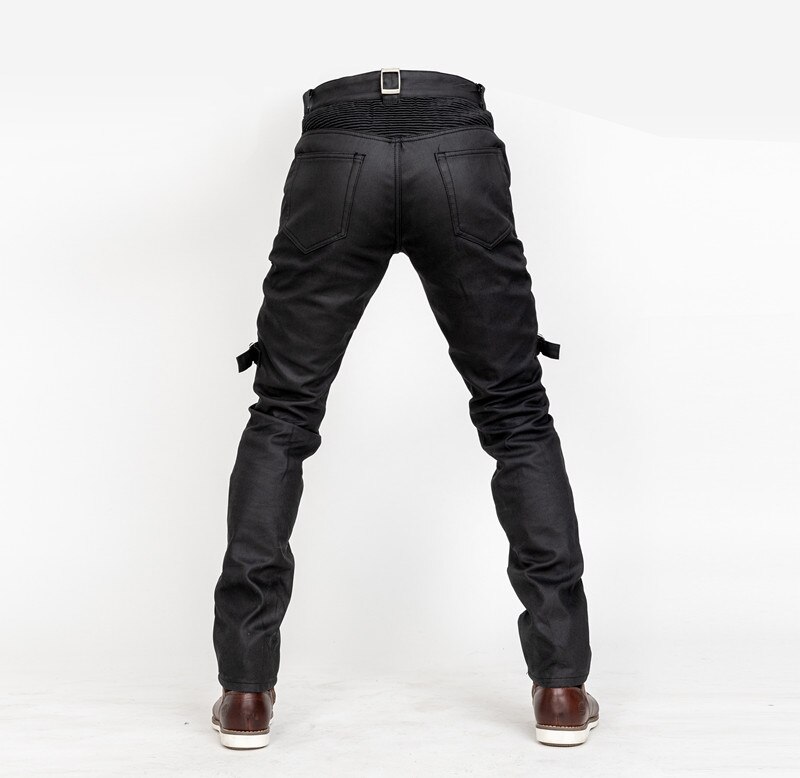 Pantalones estilo motero a prueba de viento para mujer, jeans de ciclismo, pantalones vaqueros protectores de motocicleta, todoterreno