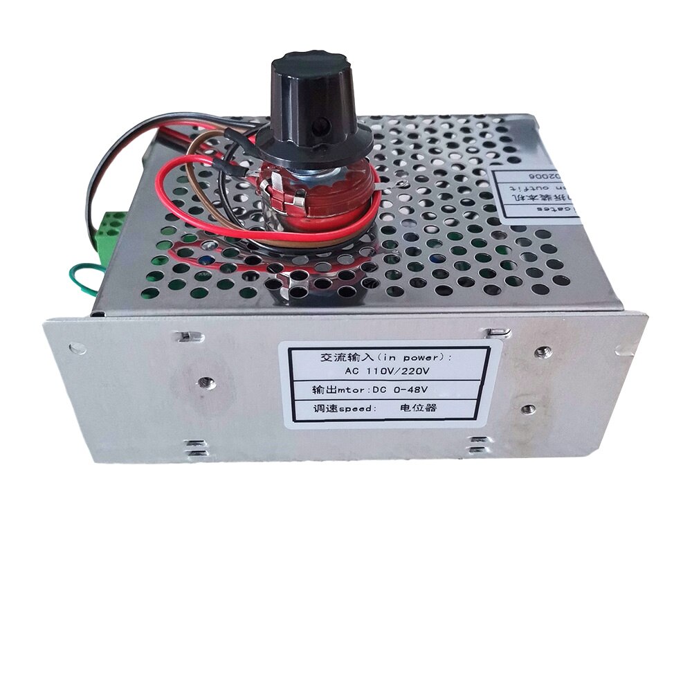 0.2kw 48VAir cooled spindle ER11/16 chuck CNC 200W Spindle Motor + 52mm clamps + Power Supply speed governor For DIY CNC Carving