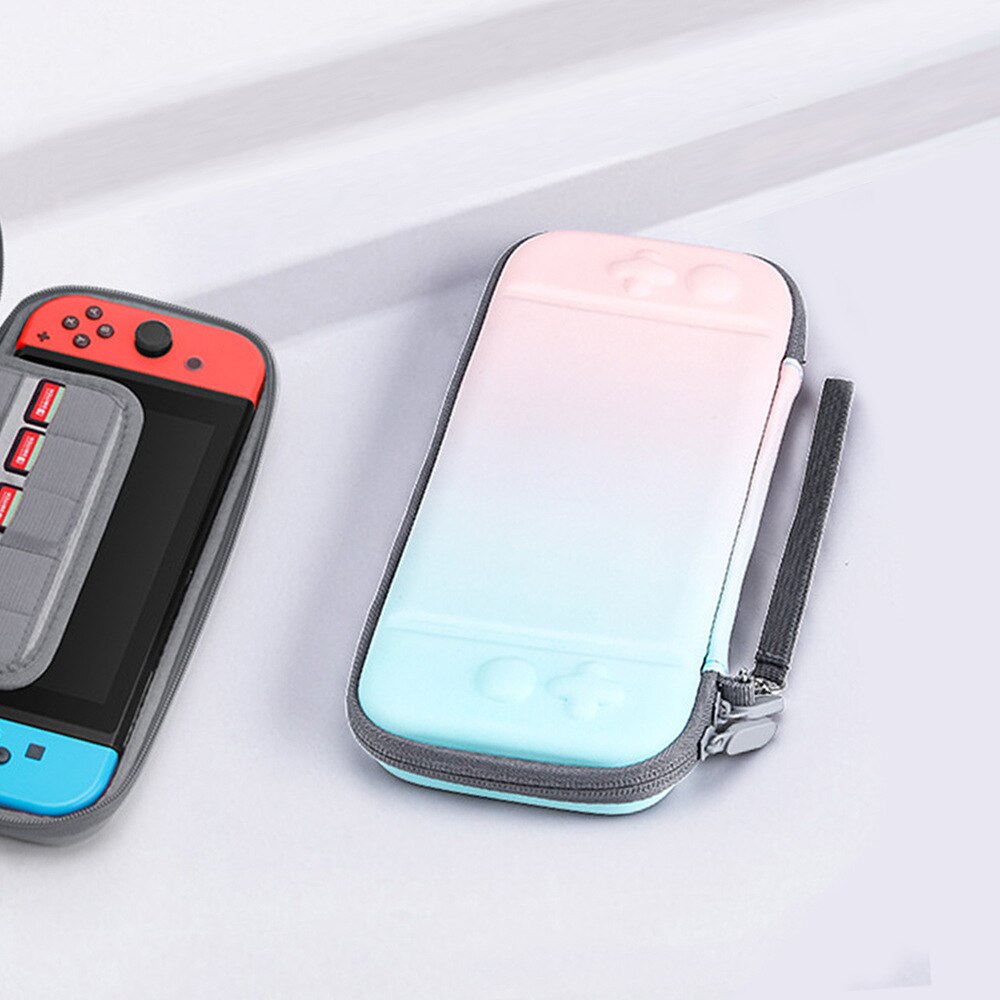 Tragbare, stoßfeste hartschalentasche für die nintendo switch lite spielkonsole – schutzhülle und aufbewahrungstasche