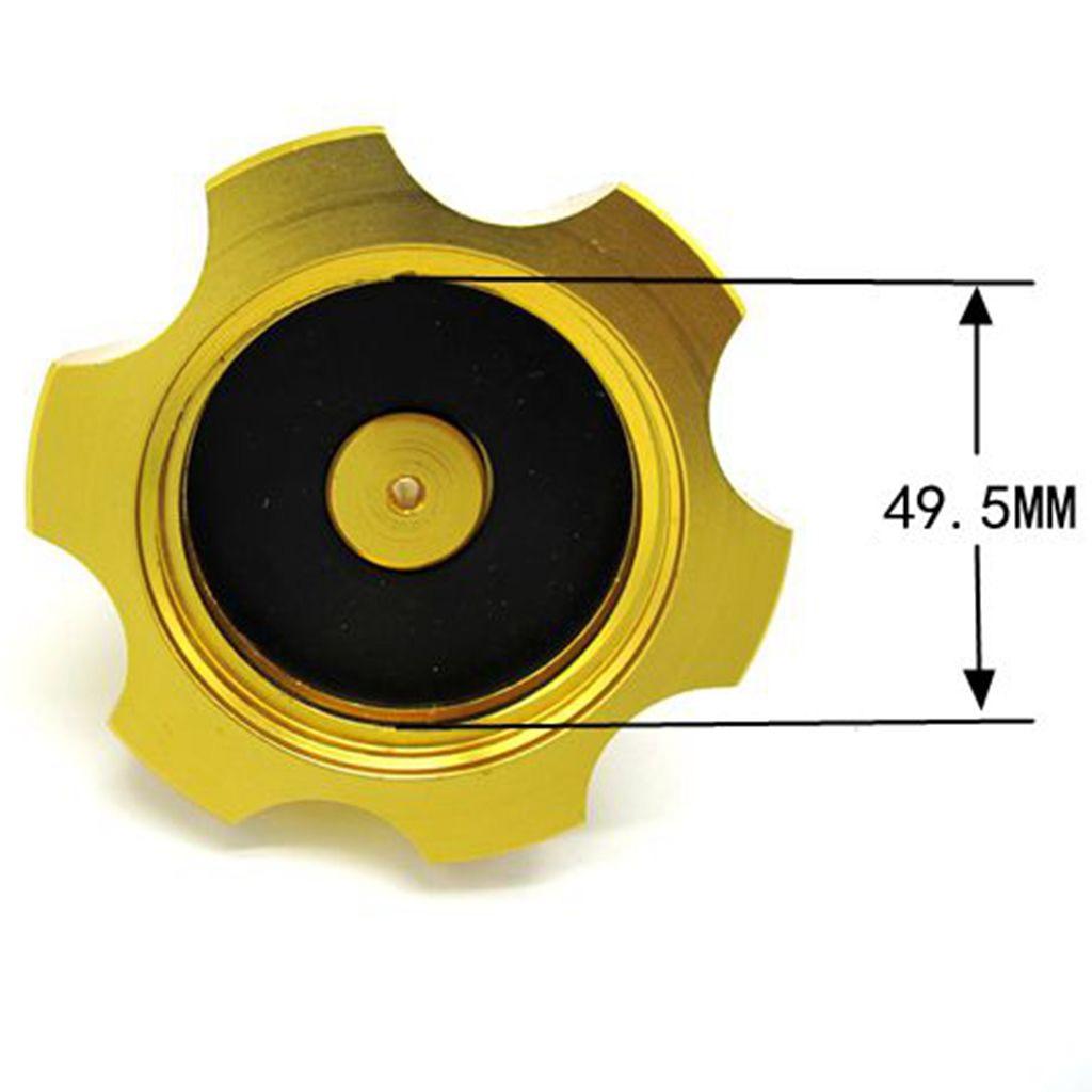 Gas Fuel Tank Cap Cover With Breather Vent Hose For Dirt Bike Motorcycle