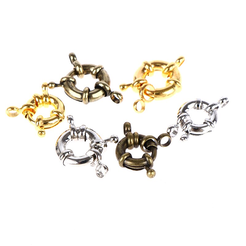 10 stücke Kupfer Seemann Haken passen Charme Armbänder Ende Verschlüsse Runde Schlüsselbein Halskette Schließe DIY Schmuck, sterben Entdeckungen