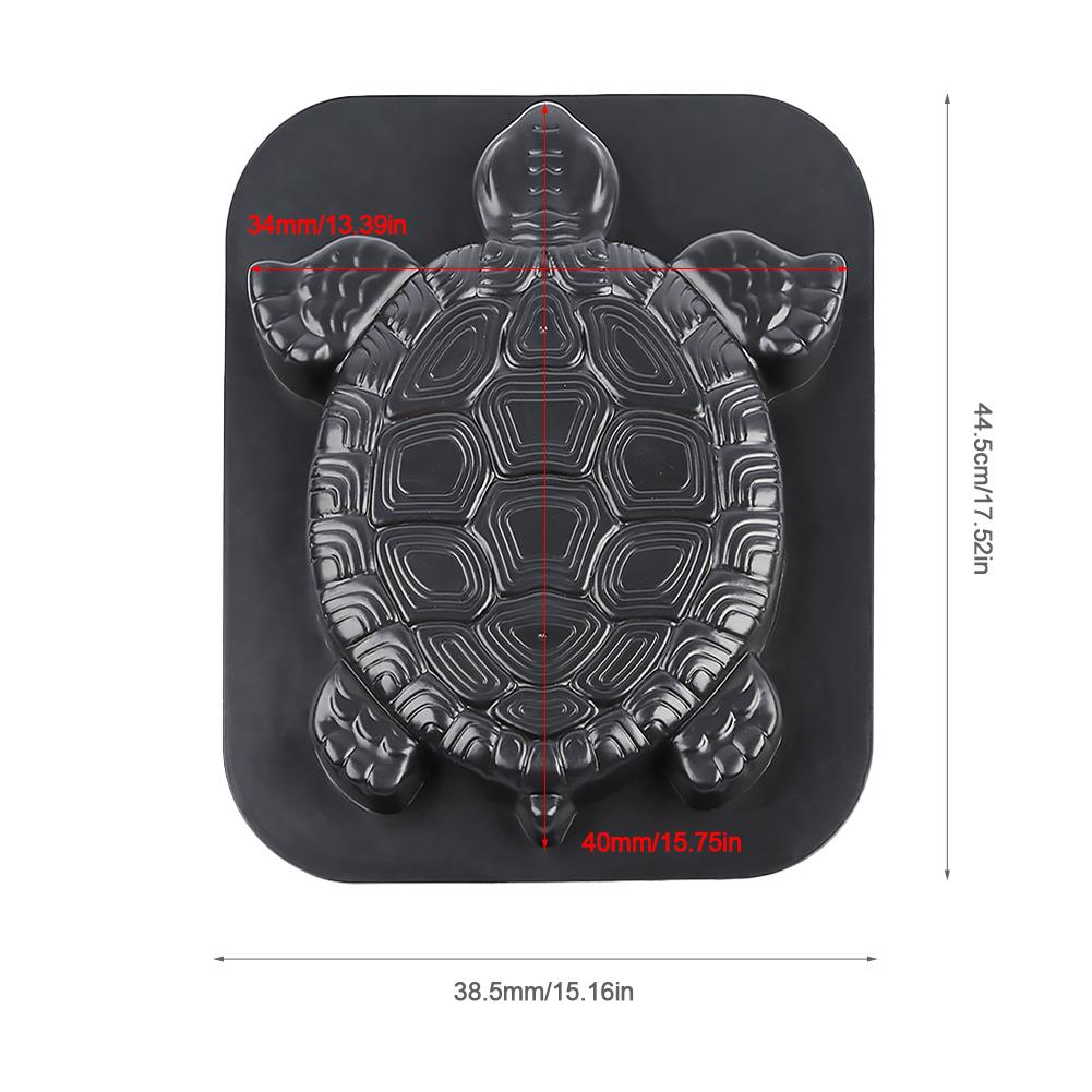 Concrete Molds Turtle Shape Stepping Stone Mold Paving Floor Colorful Gardens Path Floor Tile Patchwork Plastic Cement Mold