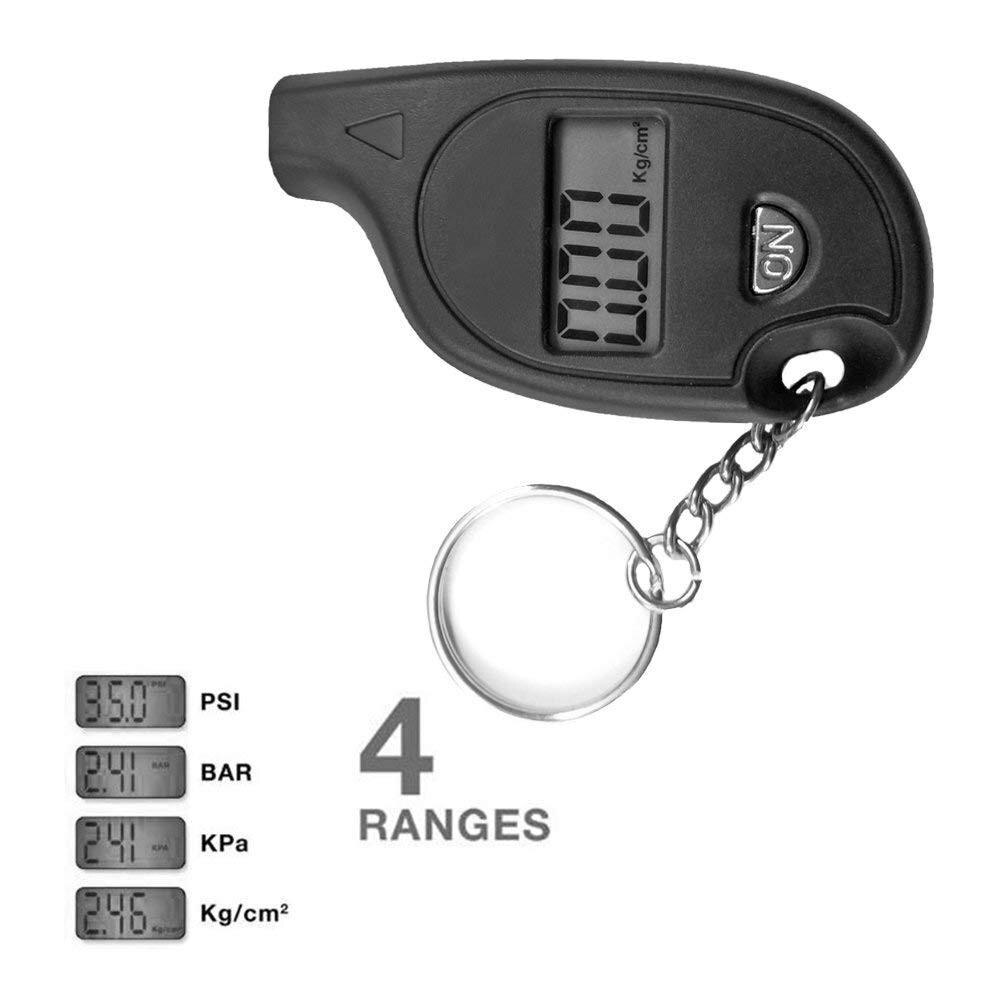 Medidor de presión de aire inalámbrico Digital HiMISS, medidor de seguridad para coche, probador de neumáticos para Sensor de presión de rueda automático