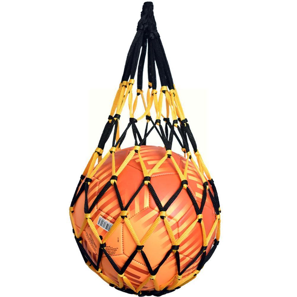 Basketballtasche für outdoor-sportarten wie fußball, basketball und volleyball, netz, tragetasche, sporttasche, tragbare ausrüstung, nylonball,  n1 x 0