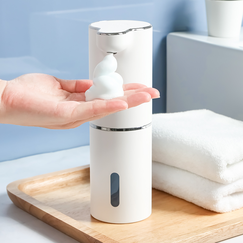 Multifunctional Bathroom Soap Dispenser Intelligent Sensing Foam Soap Dispenser USB Charger Hand Sanitizer