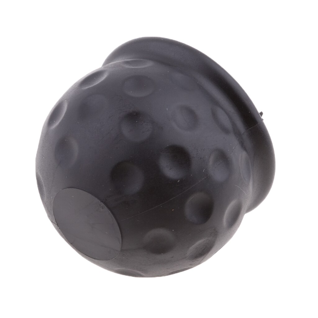 50mm Auto Anhängerkupplung Towball Kunststoff Kappe Schlepptau Ball Abschleppen Schutzhülle Schwarz