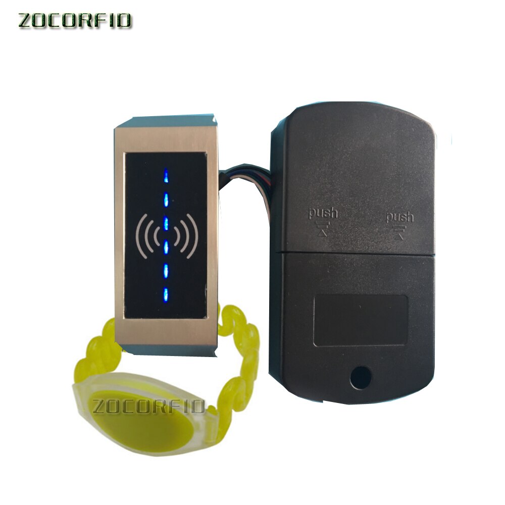 RFID Lock stainless steel Electronic Cabinet Drawer Locks with master key card for Sauna/Swimming/Gym/Fitness: Type B