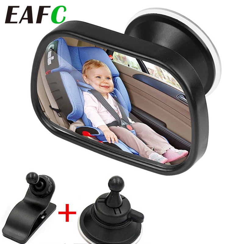Eafc 2 In 1 Mini Veiligheid Auto Achterbank Baby View Spiegel Verstelbare Baby Achter Bolle Spiegel Baby Kids Monitor auto Accessoires
