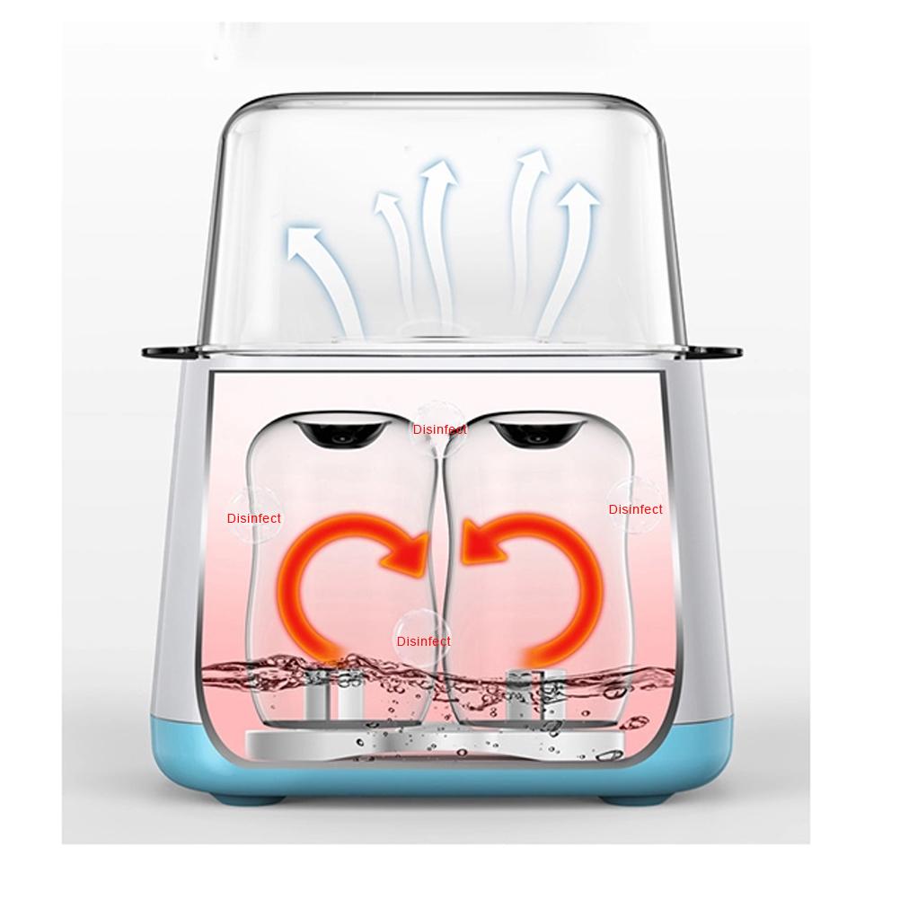 Baby Bottle Disinfection Fast Warm Milk &amp; Sterilizers 4 In 1 Multi-Function Automatic Intelligent Thermostat Baby Bottle Warmers