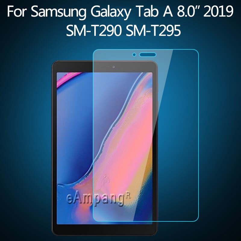 Protecteur d'écran, en verre trempé pour Samsung Galaxy Tab a8 8.0 10.1 10.5 9.7 A7 10.4 T500 T590 T510 T580 P580 T350 T290: Tab A 8 2019 T290