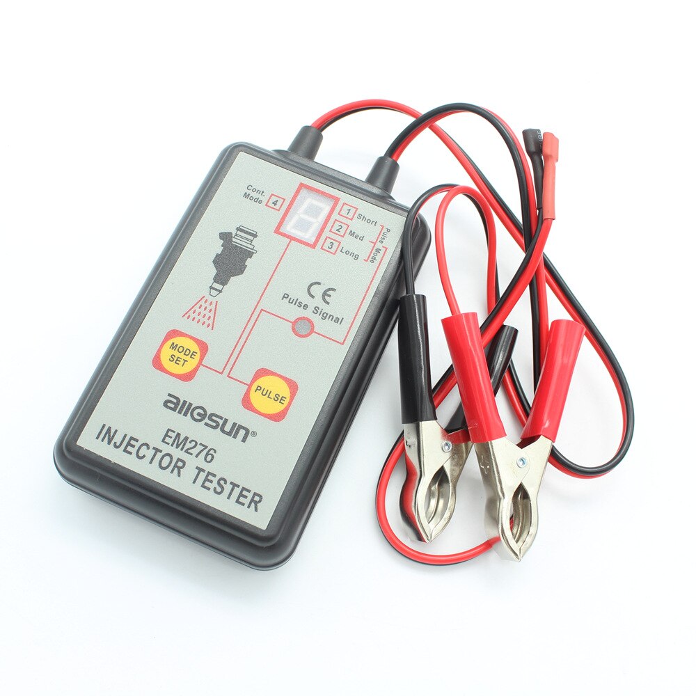 ALL SUN EM276 Injector Tester Fuel Injector 4 Pluse Modes Tester Powerful Fuel System Scan Tool Car Injector Nozzle Tester