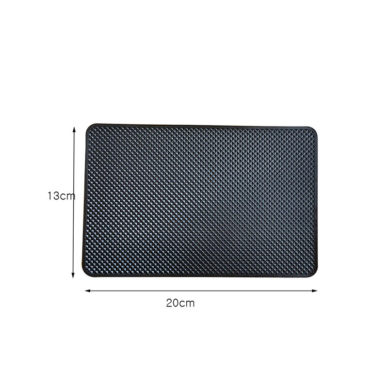 1 Pcs Office Computer Bureau Mat Moderne Bureau Auto Middenconsole Hittebestendig Mobiele Telefoon Non-Slip Mat: Small 20x13cm