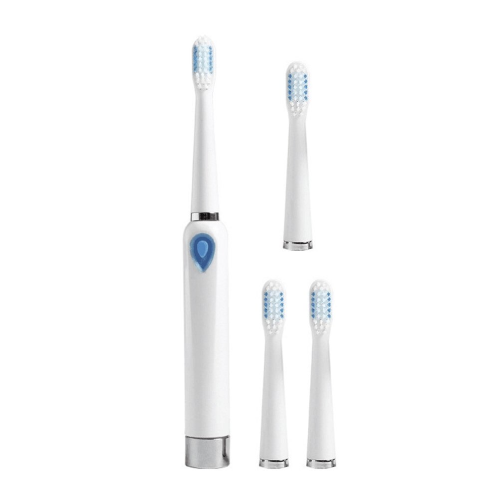 Electric Toothbrush Adult Household Intelligent Ultrasonic Waterproof Soft Fur Toothbrush Waterproof: White Type4