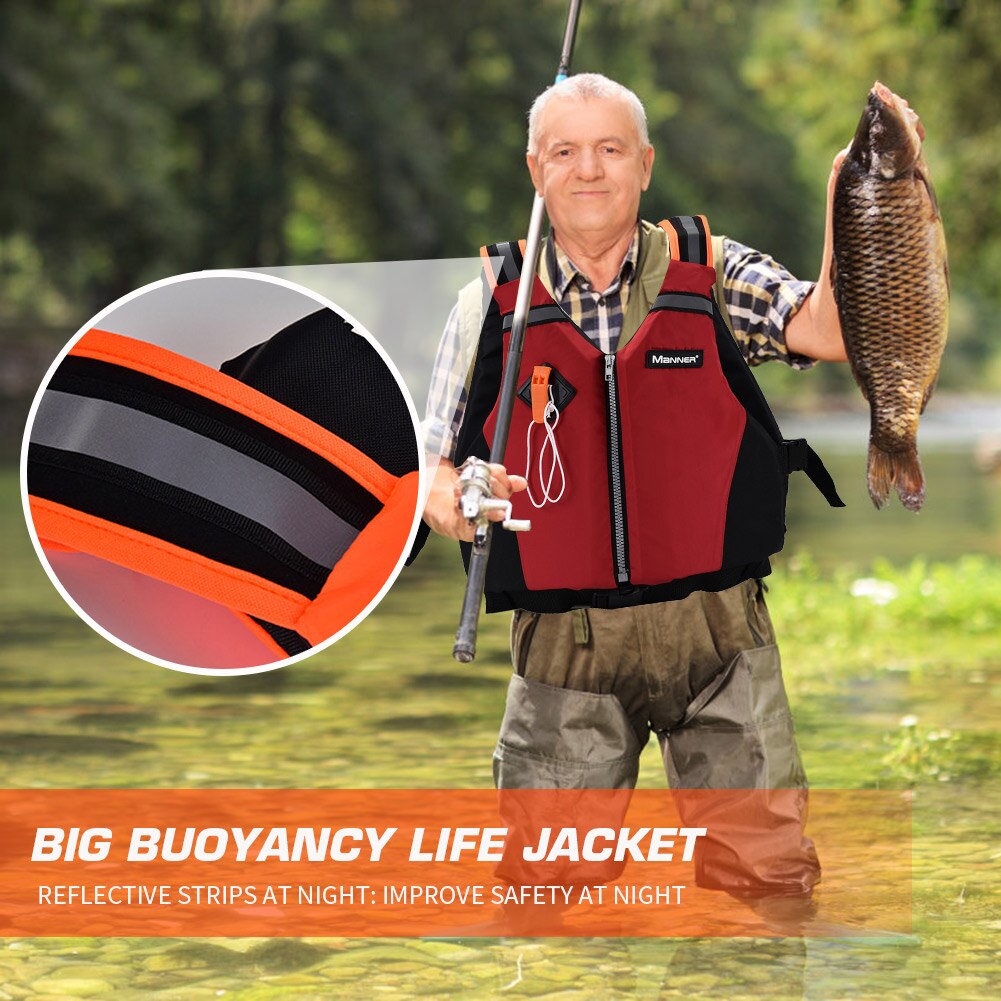 Snorkeling Boating Life Jacket Swimming Life Vest Water Sports Safe Swimming Portable Outdoor Elements