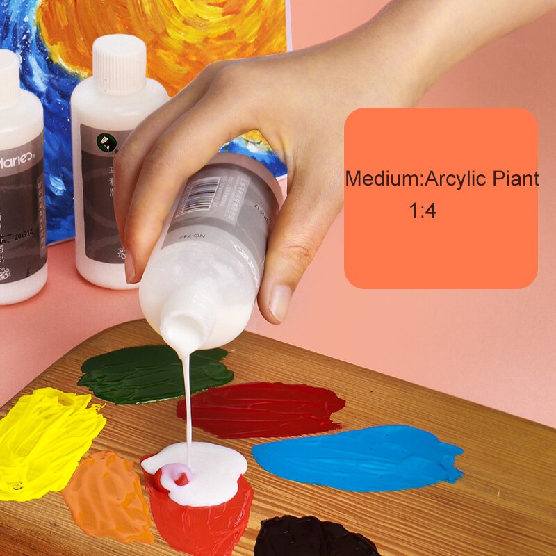1 Bottle Marie’s Acrylic Fluid Flow Medium 100ml Matte Drawing Tool For Artist DIY Art Supplies