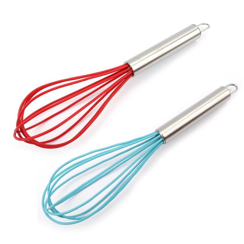 1pcs Drink Whisk Mixer Egg Beater Silicone Egg Beaters Kitchen Tools Hand Egg Mixer Cooking Foamer Wisk Cook Blender