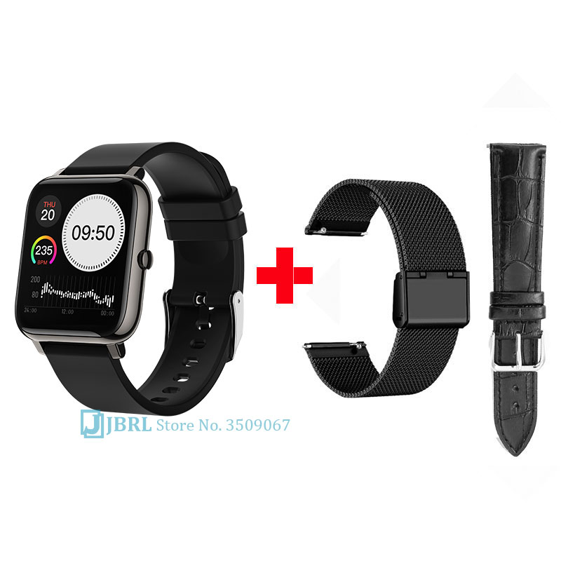 Square Digital Watch Women Sport Men Watches Electronic LED Female Ladies Wrist Watch For Women Men Clock Male Wristwatch Hours: black add strap 4