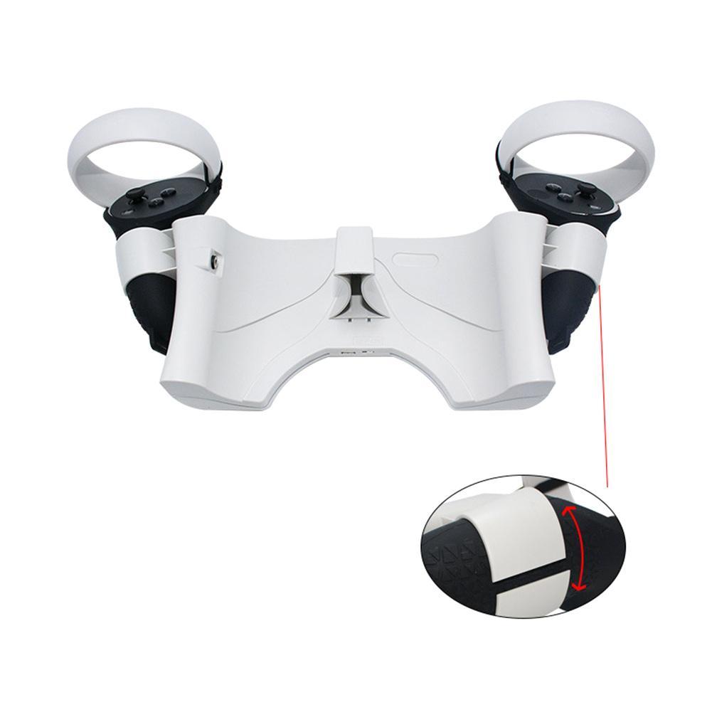 Ladestation dock-oplader vægmontering opbevaringsstativ krogtaske til oculus quest 2 vr tilbehør