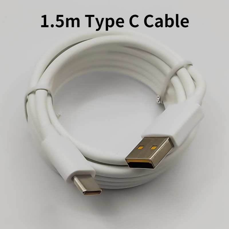 65w realme supervooc carregador rápido ue/eua super vooc 2.0 adaptador 6.5a tipo cabo c para r17 r11 encontrar x2/x2 pro/reno6/ace 2 x20: Only 1.5m Cable