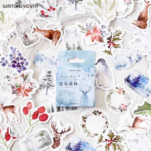 Leuke Retro Reizen Stickers Scrapbooking DIY Dagboek Stickers Bullet Journal Briefpapier Schoolbenodigdheden: 7