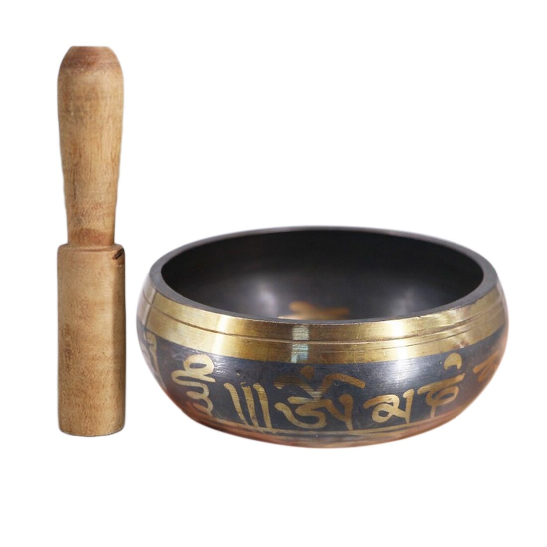 Nepal Handgemaakte Tibetaanse Zingen Kom 7 Size Himalaya Boeddhistische Geluid Muziek Therapie Yoga Meditatie Handwerk Zingen Fengshui Kom: 9.5cm x 4.5cm