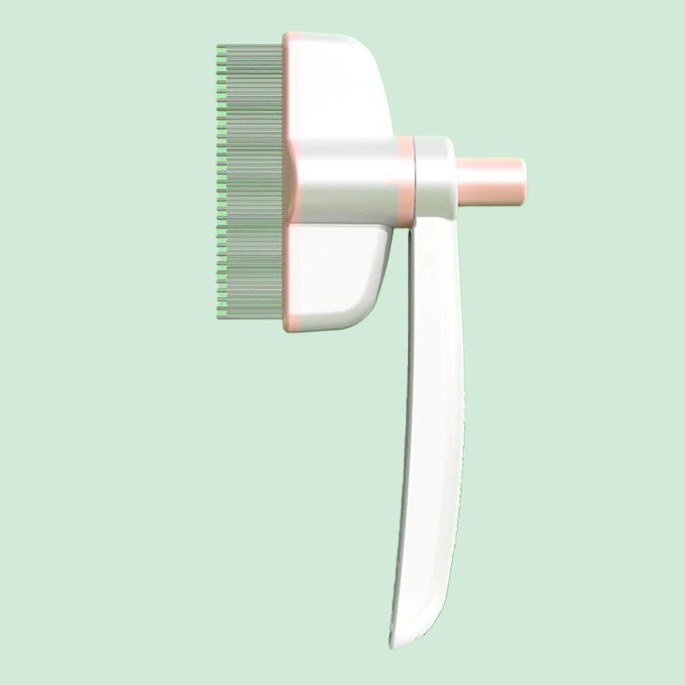Sales Dog Cat Comb Hair Remover Rotating Pet Hair Brush Comb Dematting Tool for Matted Fur Pet Cat Supplies: green