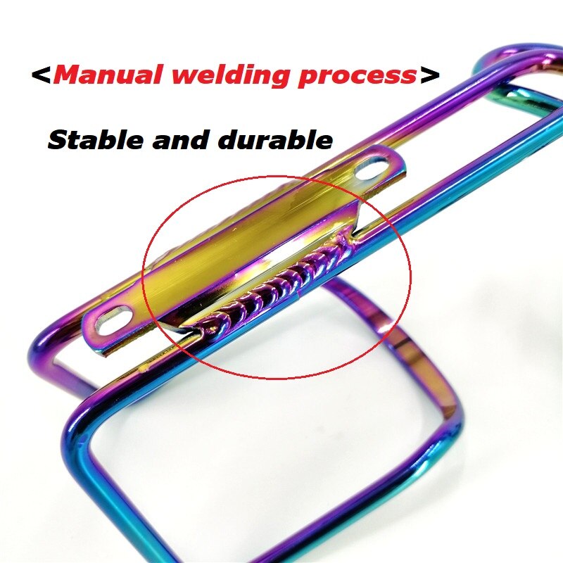 Litepro fietsfleshouder aluminiumlegering titanium plating multicolor waterkoker houder mtb racefiets opvouwbare waterfleshouder