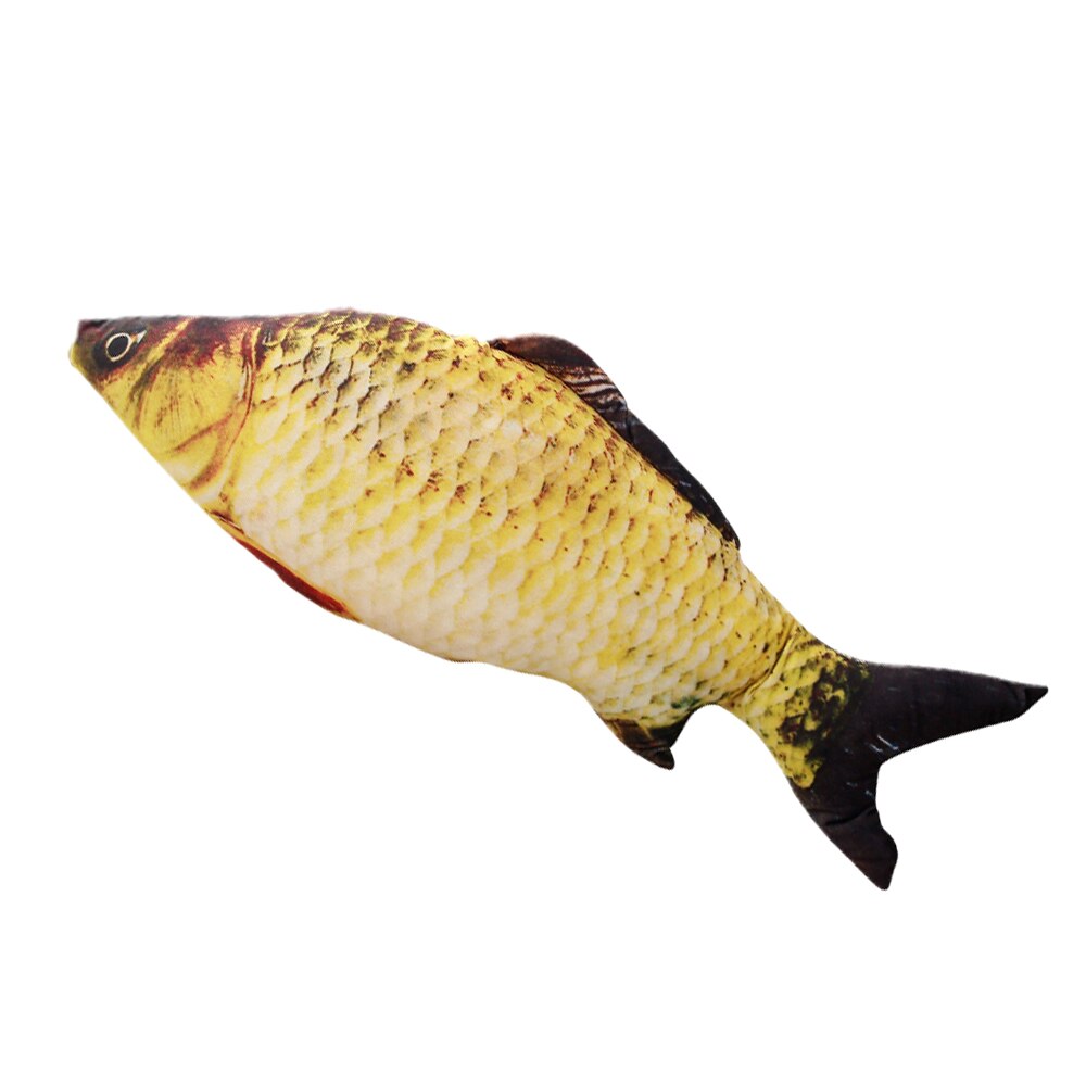 Electronic Cat Toy Cat Fish Toys Cats Chewing Playing Biting Supplies USB Charging Simulation Fish Toy Dropshiping 20/30/40cm: M-30cm no USB cable