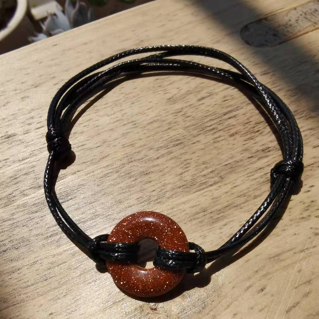 Brons Buis Armband Voor Mannen, Mannen Armband Met Feather Charm, Mannen Armband: A9