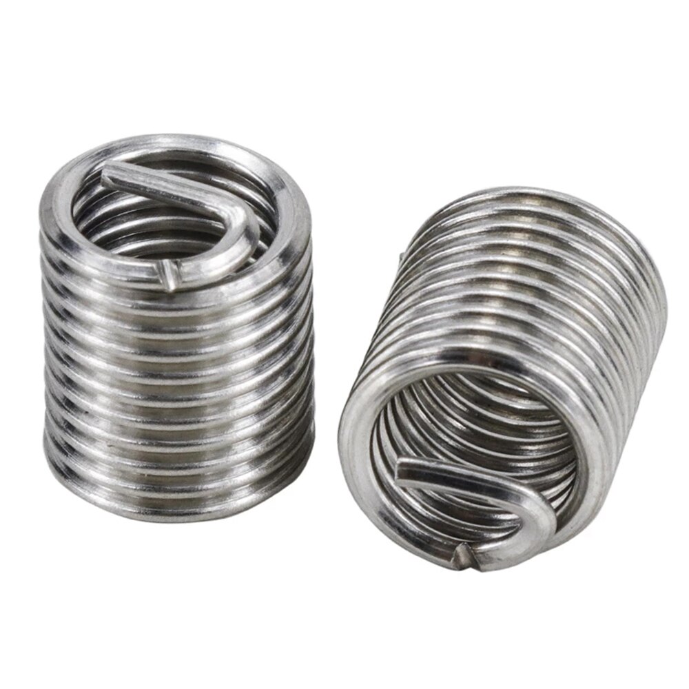 Thread Repair Tool Kit Drill Bit Taps Threaded Inserts Installation Tool for Repairing M5 M6 M8 External and Internal Screw Hole