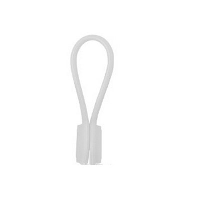 Cute Magnet Earphone Cable Holder Clips Korean Kawaii Stationary Cord Winder Organizer Desk Accessory Office Desk Set: White
