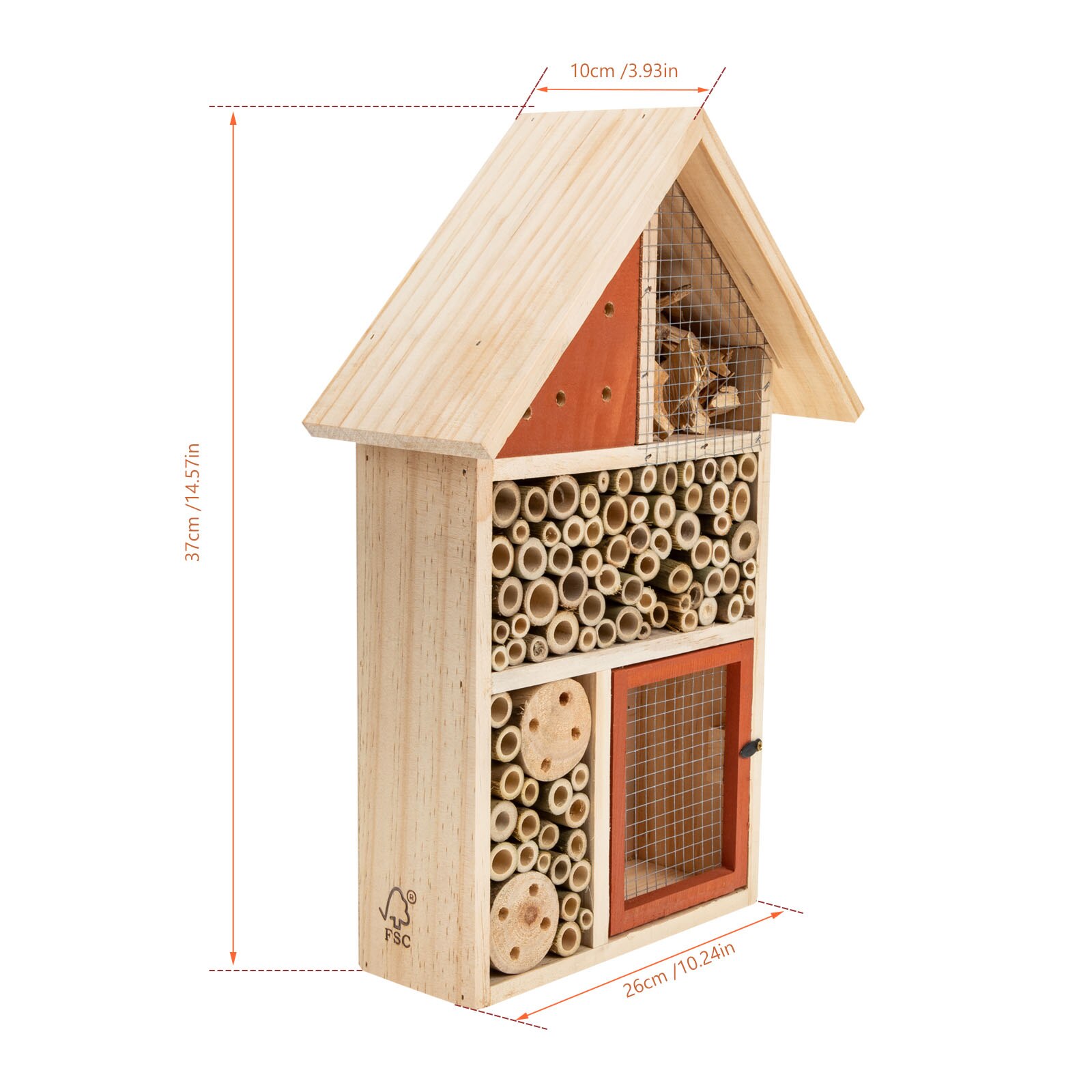 Creatieve Tuin Insect Huis Insect Habitat Tuin Yard Landschapsarchitectuur Scene Layout