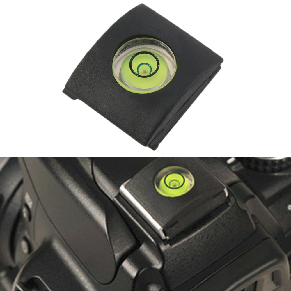 ! Flash Shoe Protector Cover Cap Waterpas Voor DSLR Camera