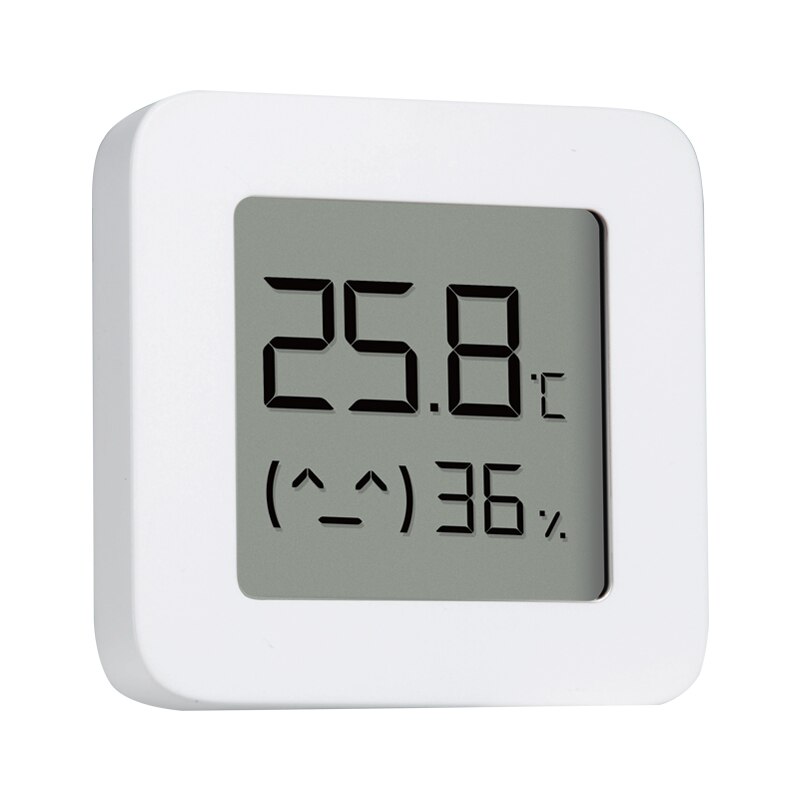 Termômetro digital xiaomi mijia, compatível com bluetooth, sem fio, inteligente, elétrico, aplicativo