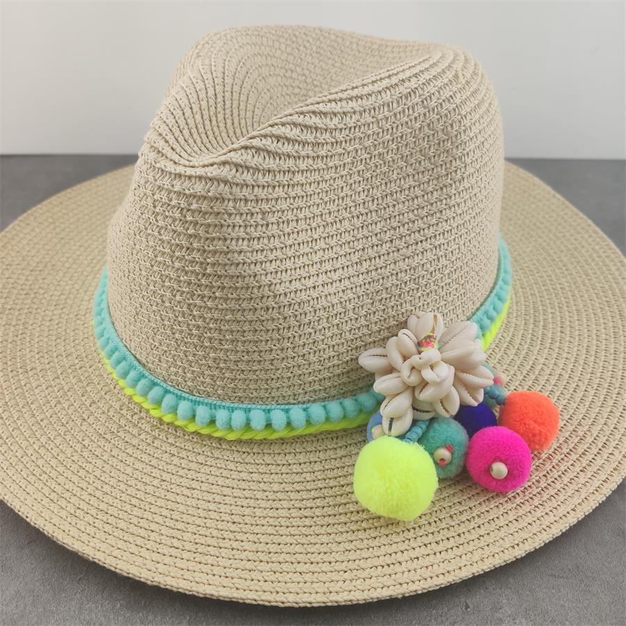 Chapeau Panama Homburg En Laine Unisexe – Style Vintage, Bords Incurvés, Ceinture En Ruban - 3