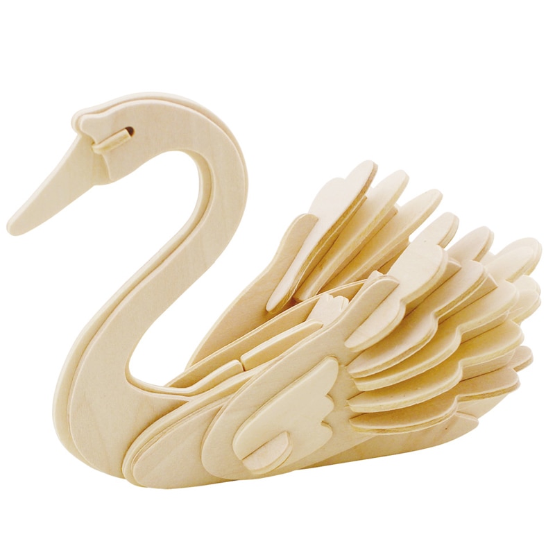 3d three-dimensional wooden animal jigsaw puzzle toys for children diy handmade wooden jigsaw puzzles Animals Insects Series