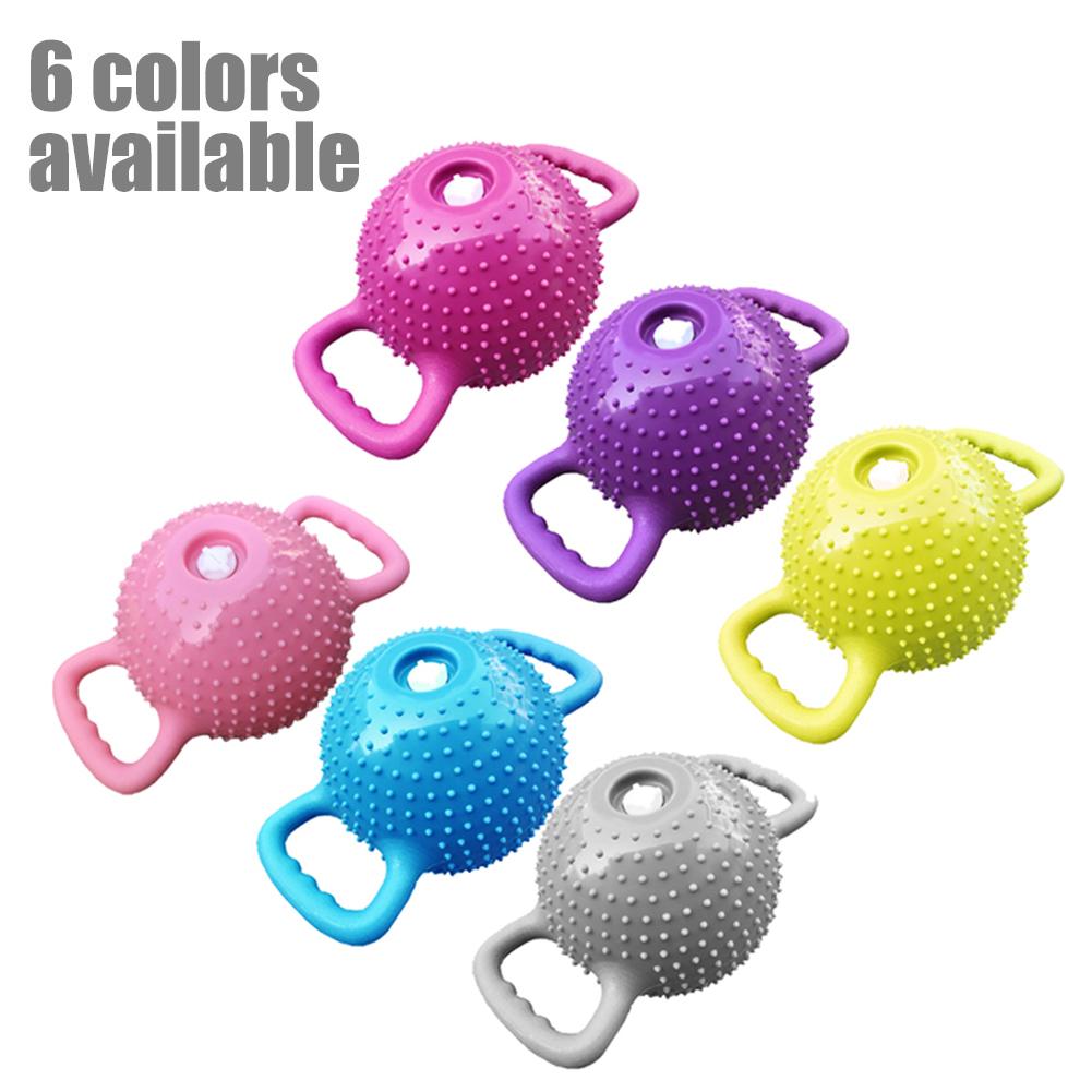 Bouilloire Portable à Double poignée réglable en PVC, outil de Massage corporel, haltère, entraînement des muscles des bras, Fitness, Yoga