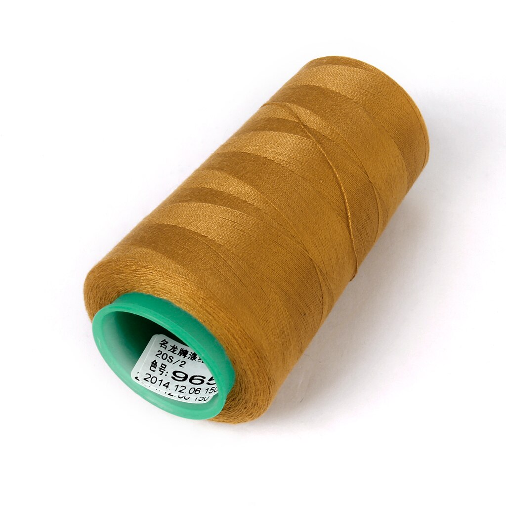 Máquina de coser Industrial, hilo de Jean 100% poliéster, cono artesanal, 3000 Yds