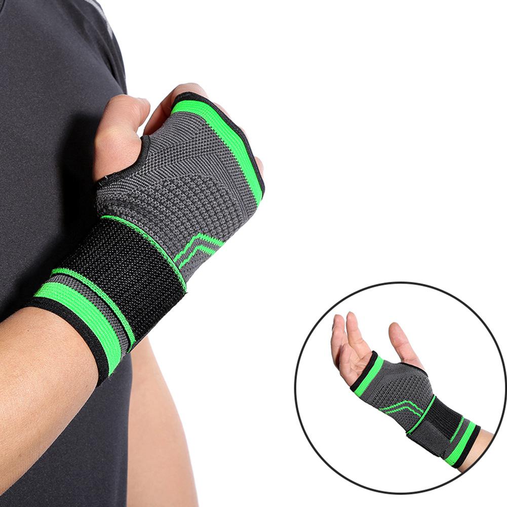 1 stuk bandage onder druk, hoge elastische weefbanden, fitnessbrace, polsondersteuning, handpalm, handwikkels, polsband, powerlifting