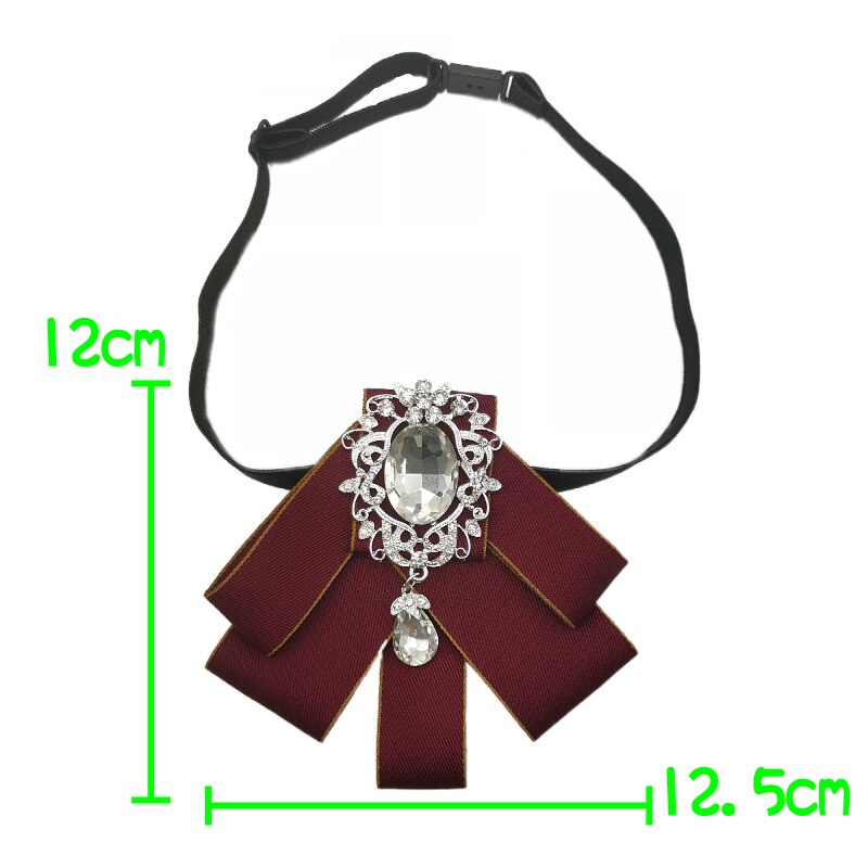 [Jeweled wisiorek] muszka damska styl japońnarty muszka dopasowana koszula sukienka z kokardą ślub prezent dla mężczyzny zestaw dla kobiet