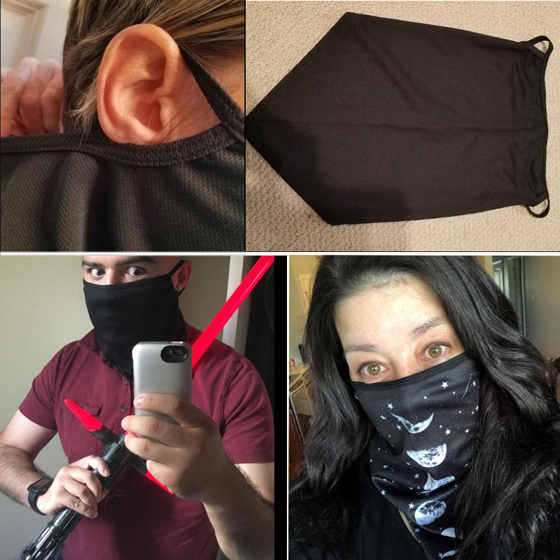 Foulard magique bouche visage Bandana réutilisable pas cher tissu masque sport visage couverture Bandana protection solaire soleil protection directe