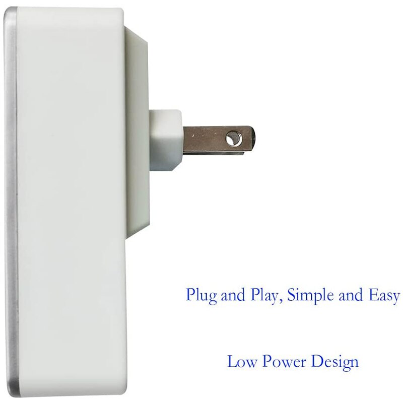 Negatieve Ionen Generator Pluggable Luchtreiniger Met Hoogste Output-Tot 32 Miljoen Negatieve Ionen/Sec, 3 Pack Us Plug