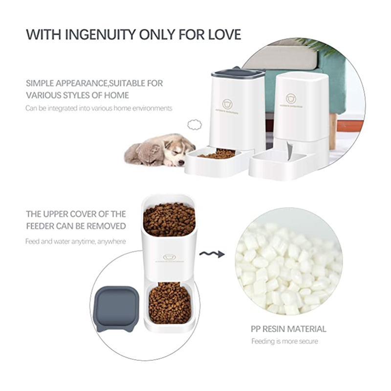 Xiaomi Automatische Kattenvoeder Huisdier Smart WiFi Kattenvoer Kibble Dispenser Afstandsbediening Auto Feeder Voor Kat Hond Droogvoer Accessoires