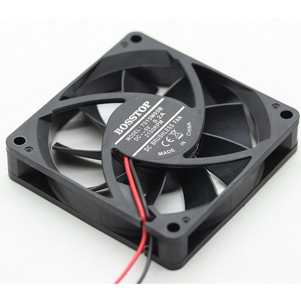 Voor Asus RT-AC68U AC86U EX6200 Tengda AC15 Router Koelventilator Usb Fan 70X70X15Mm koeler