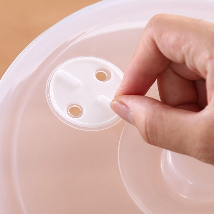 Tapa de sellado de plástico para almacenamiento de alimentos tapa de horno de microondas, tapas de platos para refrigerador, placa, tapa para polvo, herramienta de cocina