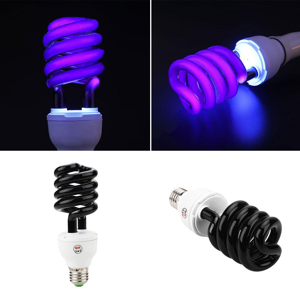 Fluoreszierende E27 Licht 40W UV Lampe Lampe Uv Schwarzlicht Energie sparen CFL AC220V Schraube Helle