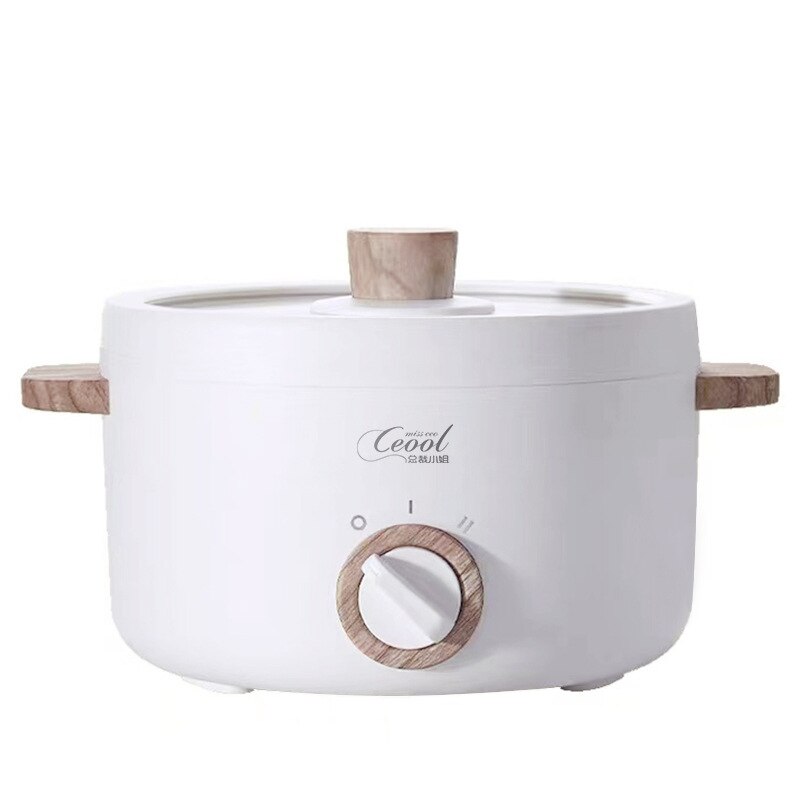 1.5L Mini Multifunction Electric Cooking Machine Non-stick Multicooker Skillet Eggs Soup Cooking Pot Hotpot Noodles Cooker: Default Title